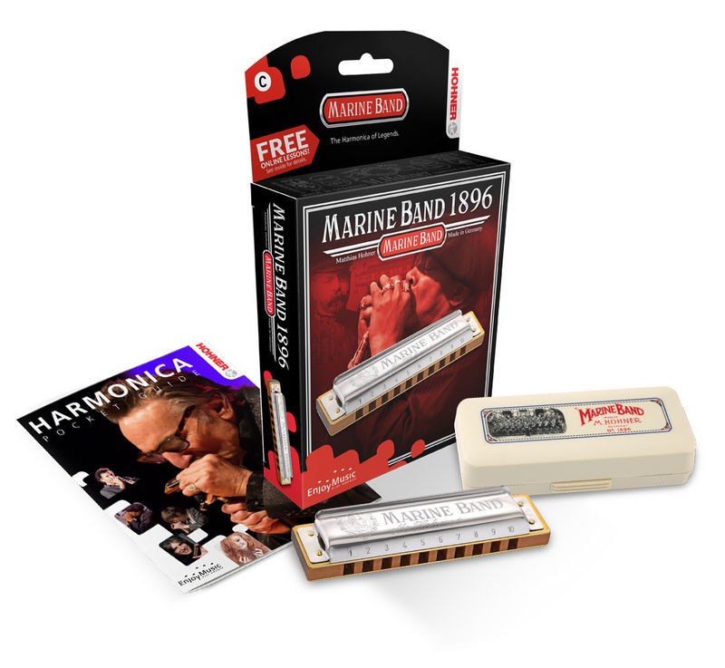 HOHNER MARINE BAND 1896 D-dur ústní harmonika