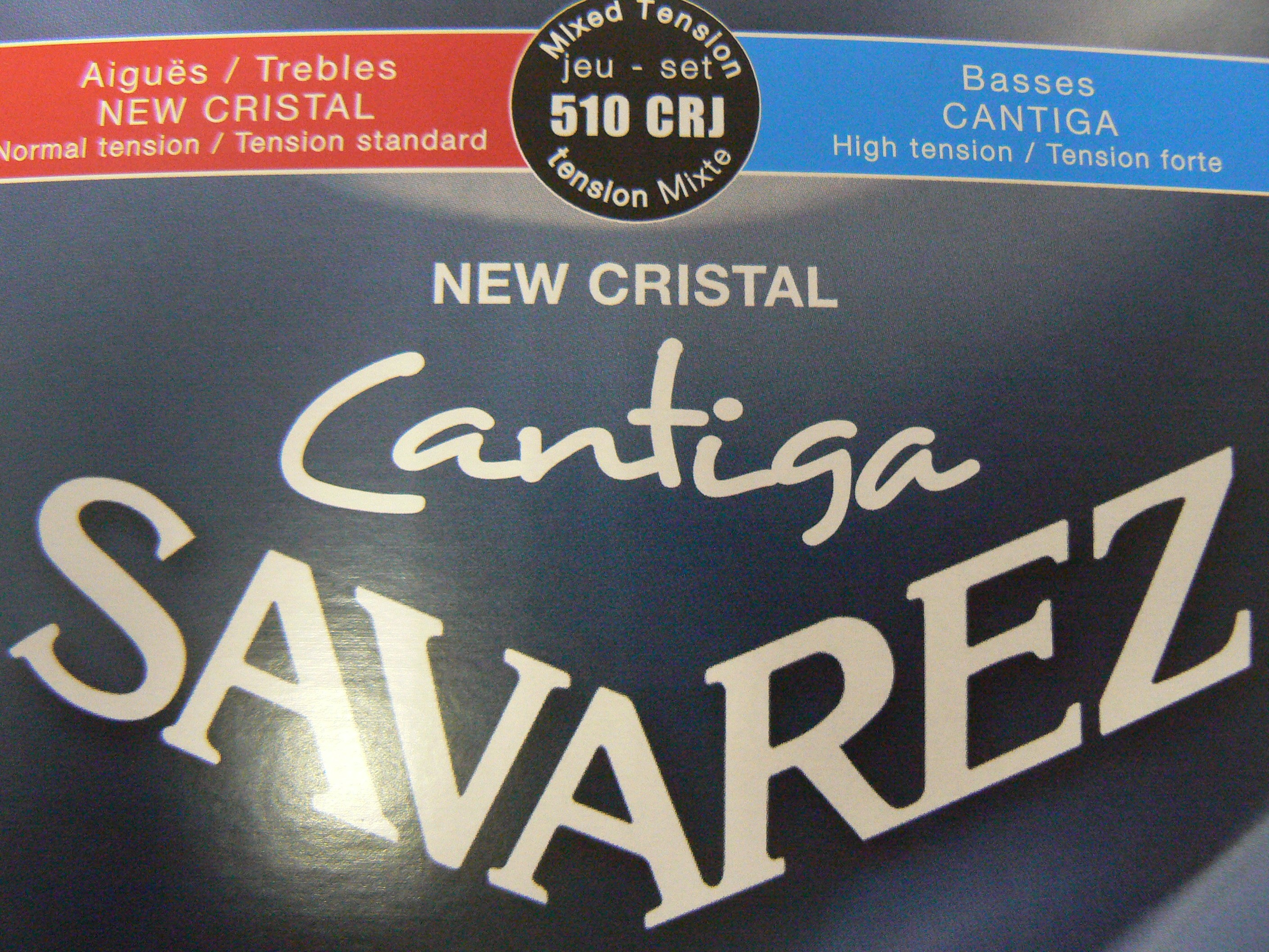 SAVAREZ 510CRJ NEW CRISTAL CANTIGA nylonové struny pro klasickou kytaru