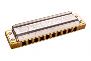 HOHNER MARINE BAND DELUXE G-dur, ústní harmonika