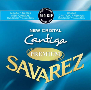 SAVAREZ 510CJP CANTIGA PREMIUM NEW CRISTAL blue nylonové struny pro klasickou kytaru