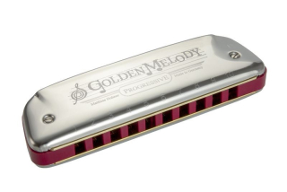 HOHNER GOLDEN MELODY B-dur ústní harmonika