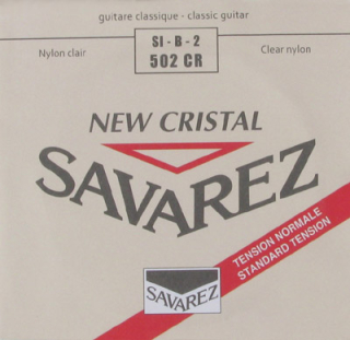SAVAREZ 502CR H NEW CRISTAL ROUGE jednotlivá nylonová struna pro klasickou kytaru
