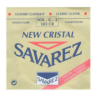 SAVAREZ 503CR G3 NEW CRISTAL ROUGE jednotlivá nylonová struna pro klasickou kytaru