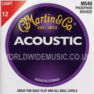 MARTIN M540 PB struny pro akustickou kytaru .012-.054