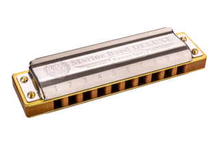 HOHNER MARINE BAND DELUXE F-dur ústní harmonika