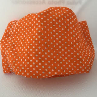 Ruční výroba Puntíky na oranžové