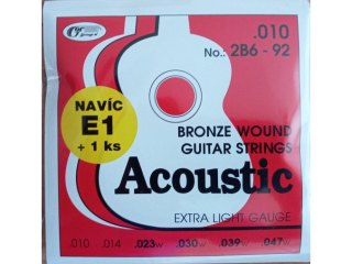 GORSTRINGS struny pro akustickou kytaru .010-.047