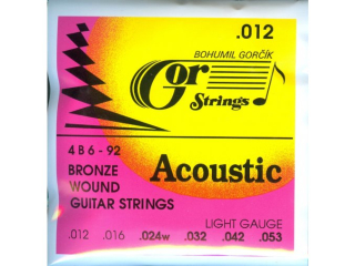 GORSTRINGS struny pro akustickou kytaru .012-.053