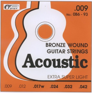 GORSTRINGS struny pro akustickou kytaru .009-.042