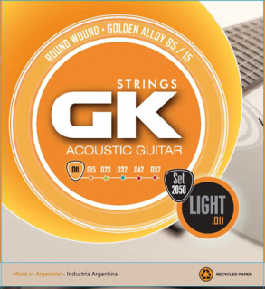 MEDINA GK2050 .011-.052 struny pro akustickou kytaru