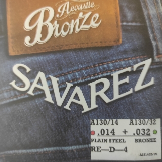 SAVAREZ .014 H jednotlivá struna pro kytaru, steel