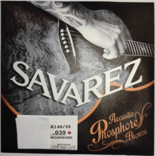 SAVAREZ .039 A jednotlivá struna pro kytaru PB