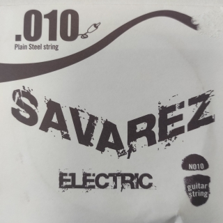 SAVAREZ .010 jednotlivá struna pro elektrickou kytaru