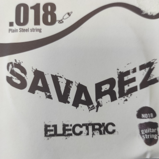 SAVAREZ .018" jednotlivá struna pro elektrickou kytaru