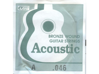 GORSTRINGS 15B6-92 A .046 jednotlivá struna pro kytaru, bronze