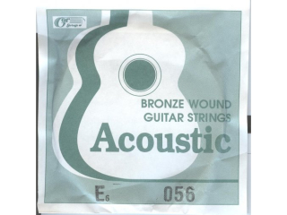GORSTRINGS 15B6-92 E6 .056 jednotlivá struna pro kytaru, bronze