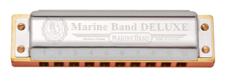 HOHNER MARINE BAND DELUXE Db-dur, ústní harmonika