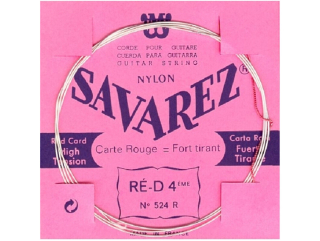 SAVAREZ 524R D Red high jednotlivá nylonová struna