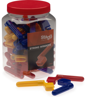 STAGG navíječ strun, barevný