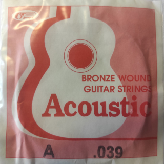 GORSTRINGS 2B6-92 A .039 jednotlivá struna pro kytaru, bronze