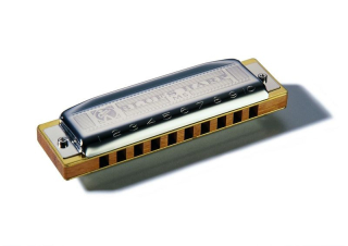 HOHNER BLUES HARP D-dur, ústní harmonika, small box
