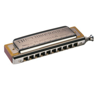HOHNER CHROMETTA 12 G-dur, ústní chromatická harmonika