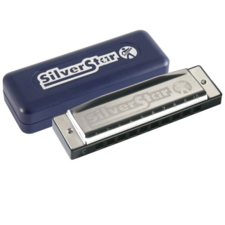 HOHNER SILVER STAR E-dur, ústní harmonika, small box