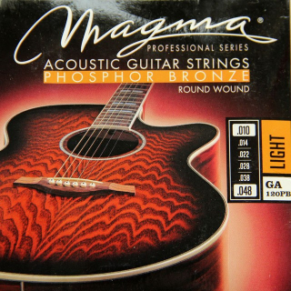 MAGMA GA120PB struny pro akustickou kytaru .010-.048