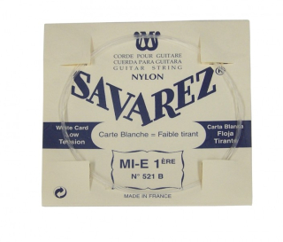 SAVAREZ 521B E1 Blanc jednotlivá nylonová struna