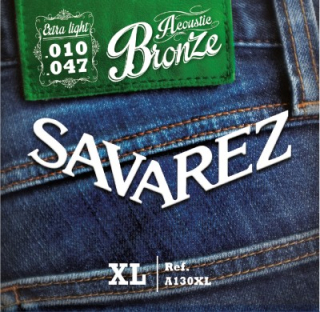 SAVAREZ A130XL kovové struny pro akustickou kytaru