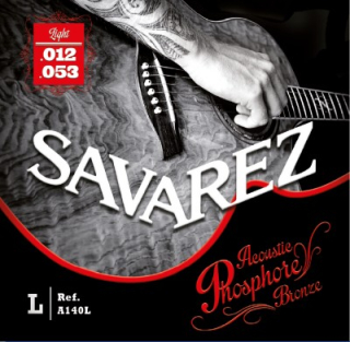 SAVAREZ A140L kovové struny pro akustickou kytaru