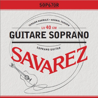 SAVAREZ SOP670R speciální nylonové struny pro klasickou kytaru, menzura 40