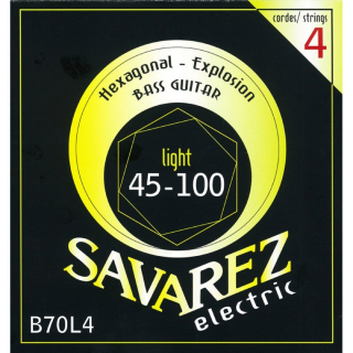 SAVAREZ B70L4 struny pro baskytaru 45-100