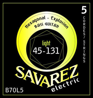 SAVAREZ B70L5 struny pro baskytaru 45-131