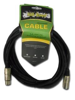 SILK ROAD LE 101-6 mikrofonní kabel XLR+XLR, 6m